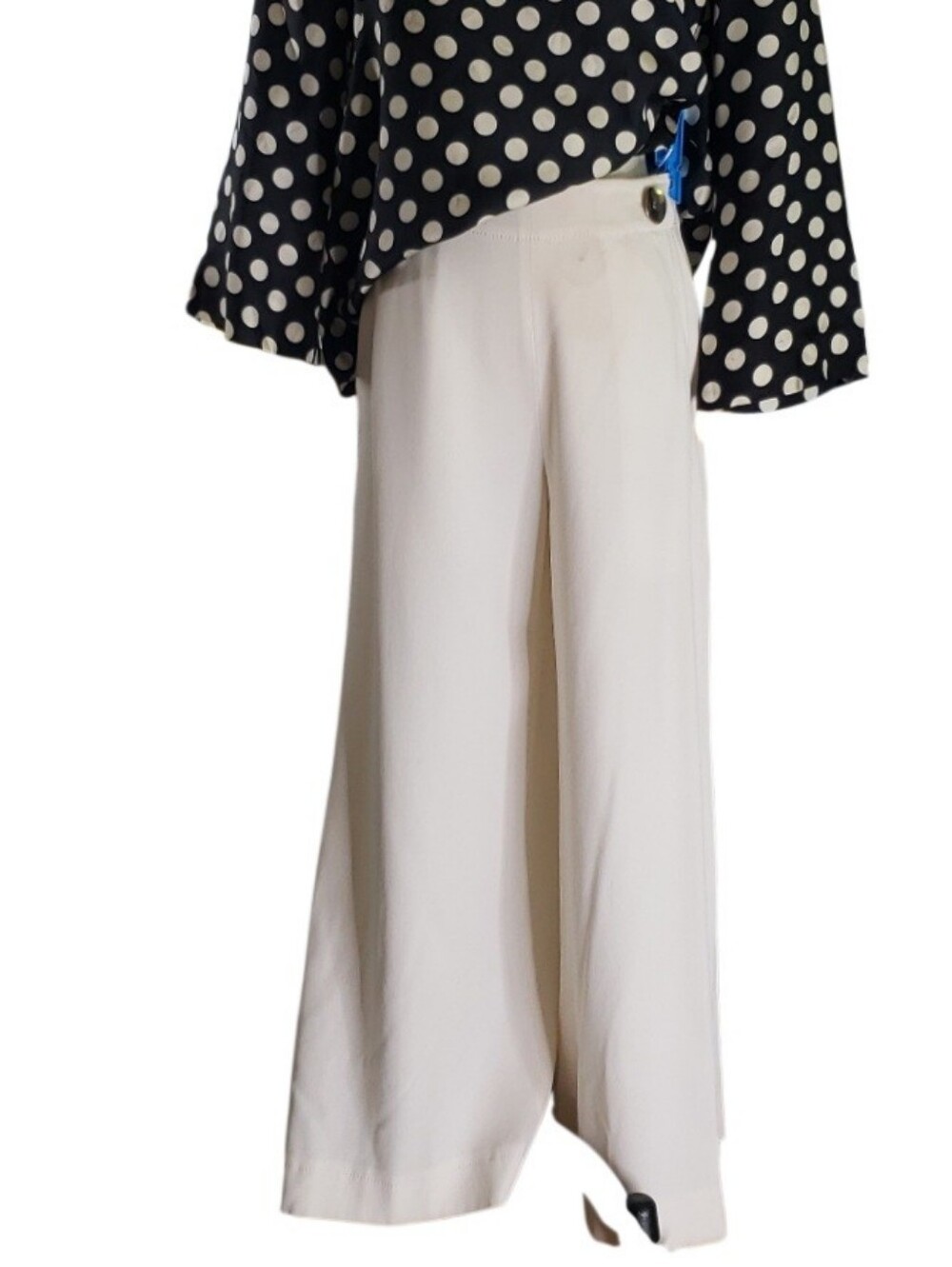 Derek Lam 10 Crosby St Coulotte Cropped Nautical Sailor Pants 4 RTR FLawed Gem